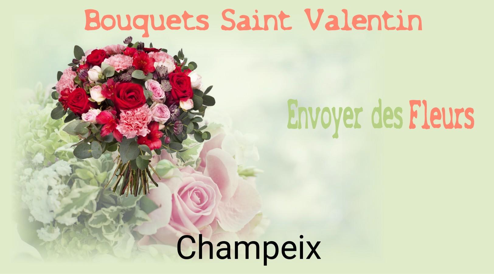 Roses de Saint-Valentin livrées à Champeix
